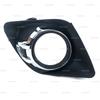 Car Front Bumper Fog Light Grille For Mitsubishi ASX 2010 2011 2012 Protective Cover Fog Lamp Foglight Frame Hood Car Accessorie