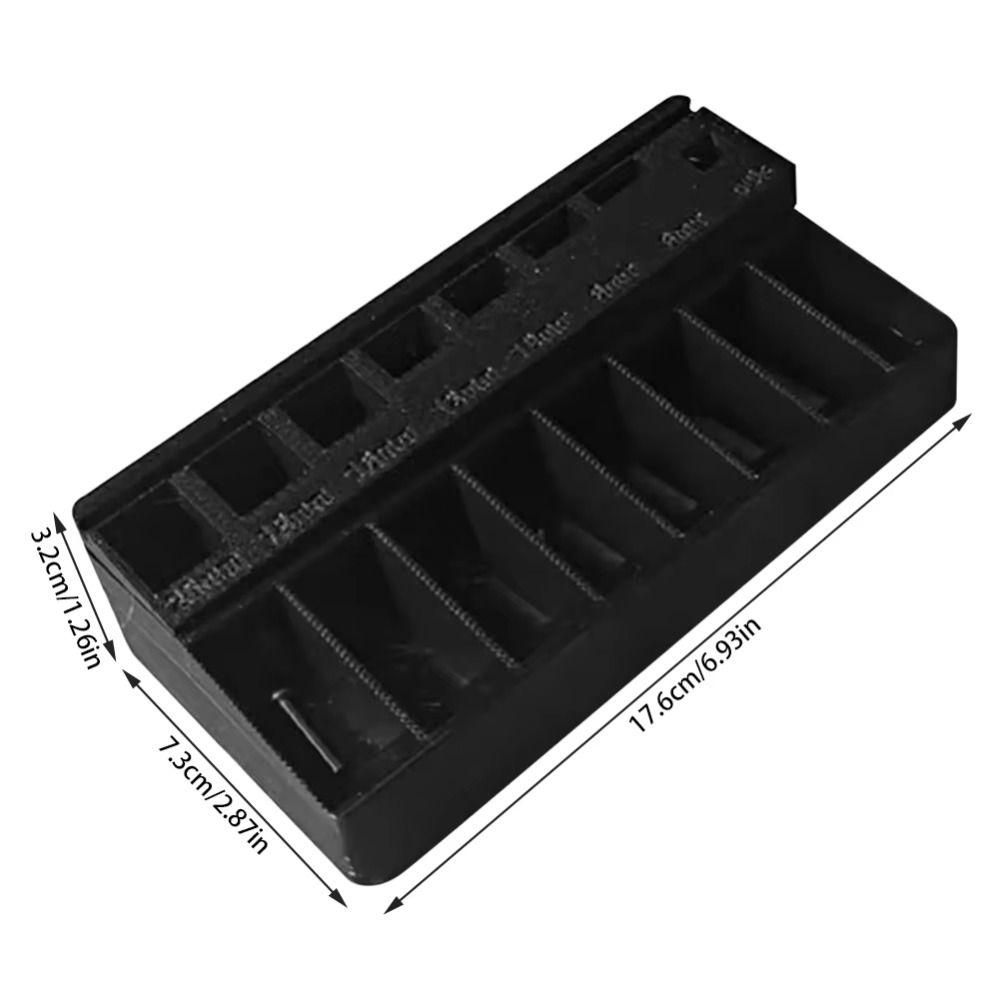 Large Capacity M3 Bolt Sorter Tray M3-Screw Toolbox Organiser Screw Toolbox Organizer  Hardware