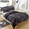 Duvet Cover 2pcs Soft Quilt Duvet Pillow Case Cover Bedroom Bedding Set