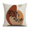 Modern Simple Abstract Leaf Pillow Case Living Room Decorative Sofa Cushion Cover Bedroom Pillow Case