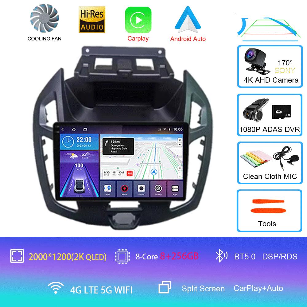 Для FORD TRANSIT Connect 2014-2019 Автомобильная стереосистема 9 дюймов Радио Android 14 Аудио CarPlay WITSON Multimídia Automotivo GPS WIFI BT DSP