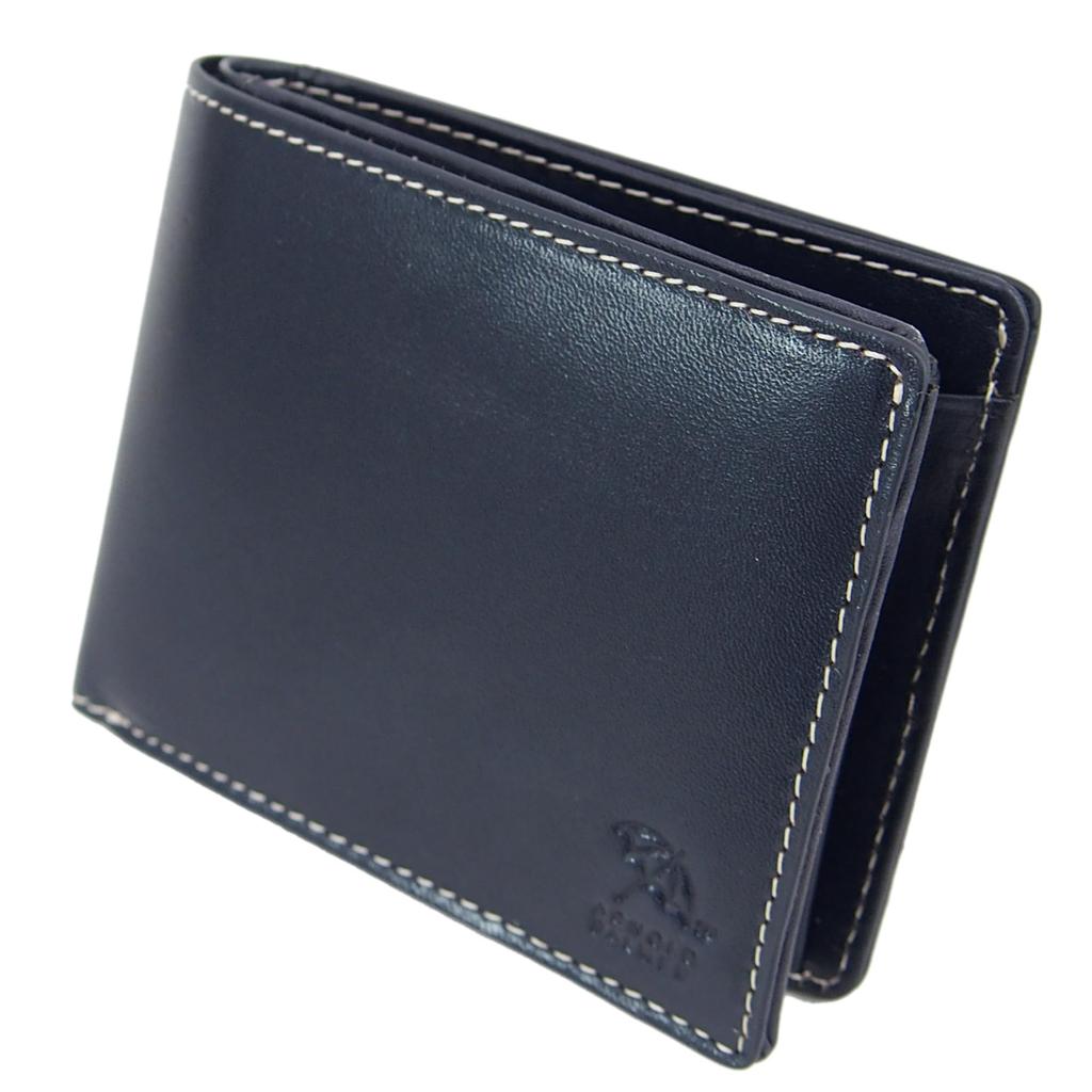 Colorful Series Bifold Wallet Genuine Leather 4AP3636 [Arnold Palmer] (Navy)