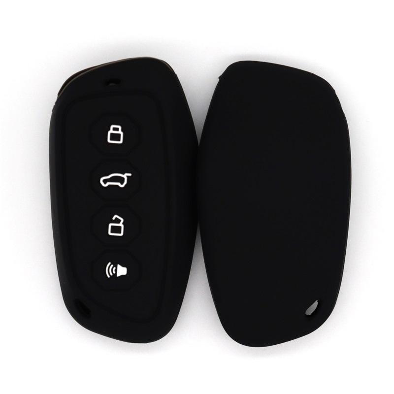 Силиконовая крышка для ключа подходит для Hashen beast DHT красный кролик первая любовь крутая собака большая собака смарт 4 ключ простая крышка для ключа