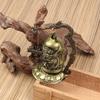 Hand Carved Dragon Lock Bell Bronze Carved Dragon Bell Vintage Dragon Bell  Home Decor