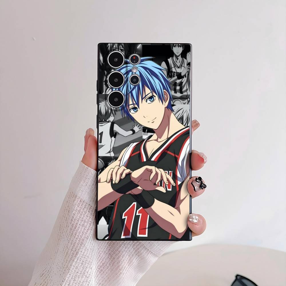 Чехол для телефона с изображением Аниме Kuroko no Basuke для Samsung Galaxy S25 S24 S22 S23 Ultra S21 S20 Plus 5G Матовый Нескользящий Полное Покрытие Мягкий Чехол