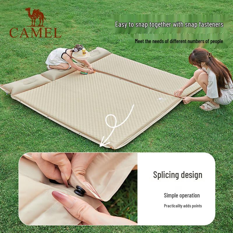 CAMEL Egg Crate Self-Inflating Camping Mattress