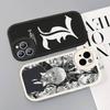 D-Death Note Phone Case For IPhone 16 15 14 11 12 13 Pro Max Plus Back Leather Shell