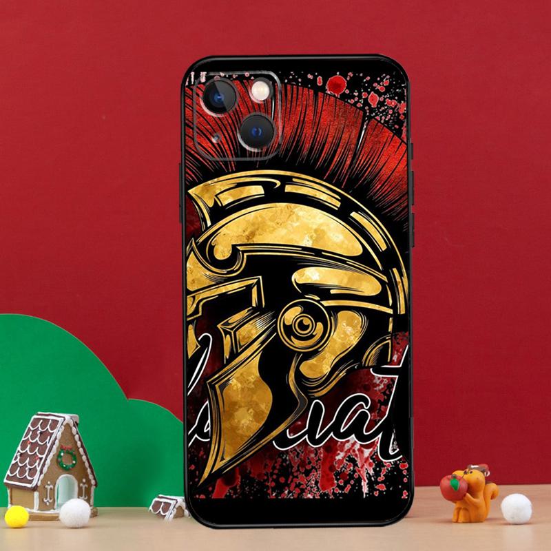 Spartan Case For iPhone 15 12 14 Pro Max 11 13 Mini Plus XR X XS Max Phone Back Cover