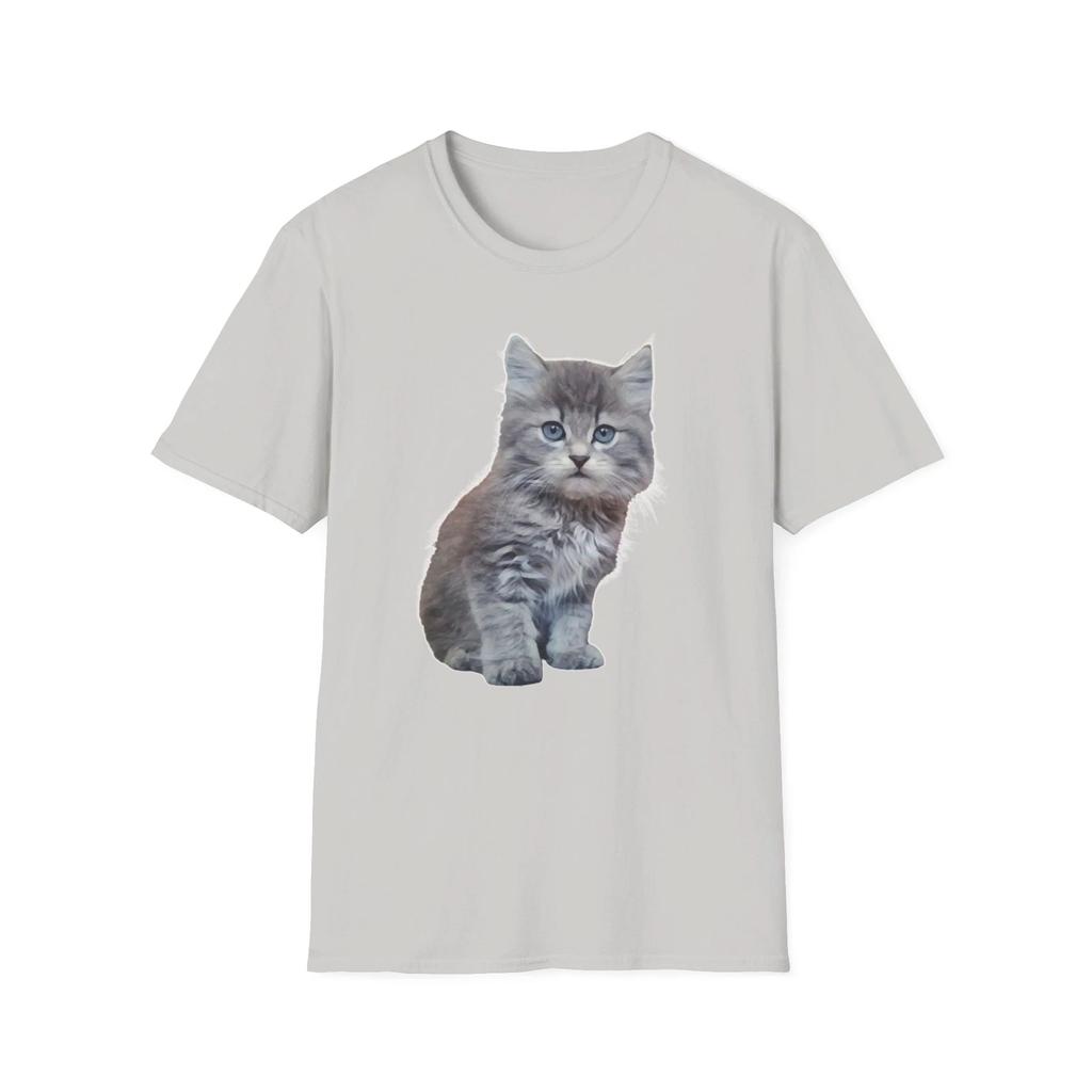 Cute Kitten Unisex Softstyle T shirt SM MD LG XL 2XL 3XL
