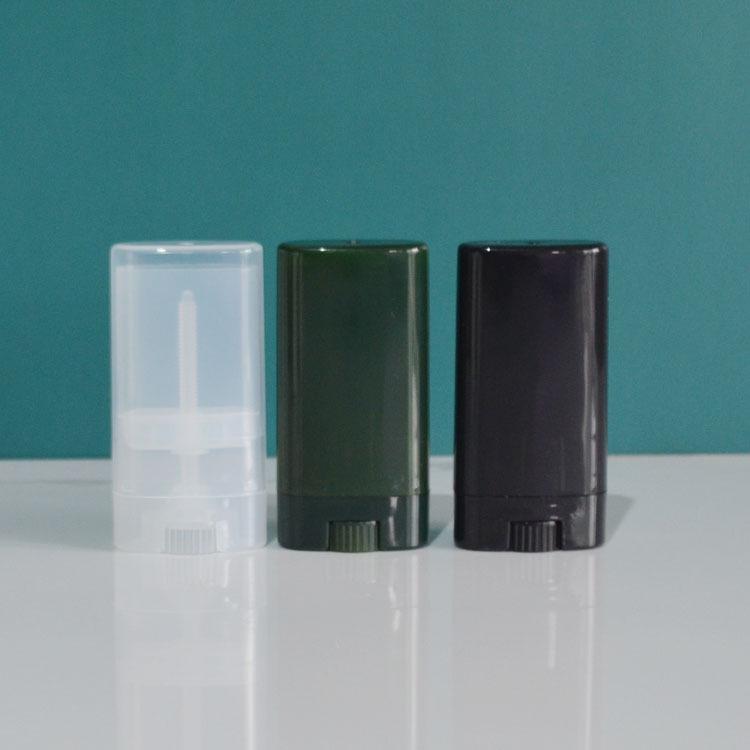 Тюбик бальзама для губ 15 г - Овальный PP тюбик для помады с воском для ухода за губами своими руками