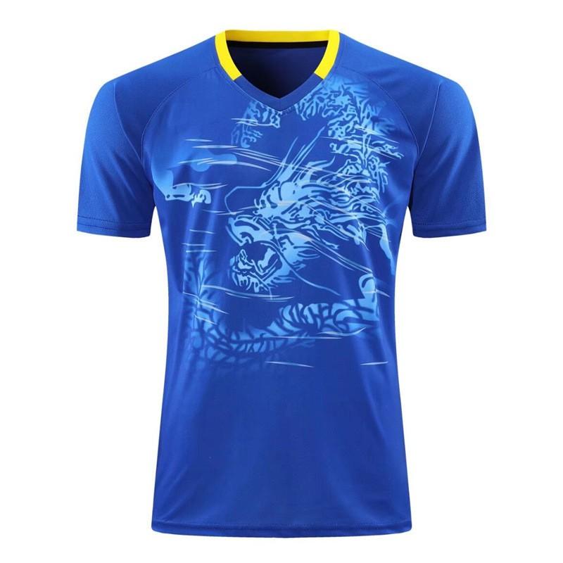 Quick-Dry Moisture-Wicking Badminton Shirt Set Men Women Short Sleeve Sport Top Training Jersey