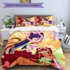 3pcs Winx Club Design Cover Set - HD Printed Bedding with 1 Cover and 2 Pillowcases - Perfect for Home and Dorm Decor