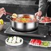 Шанхэн Коммерческая Горячая Кастрюля из Нержавеющей Стали