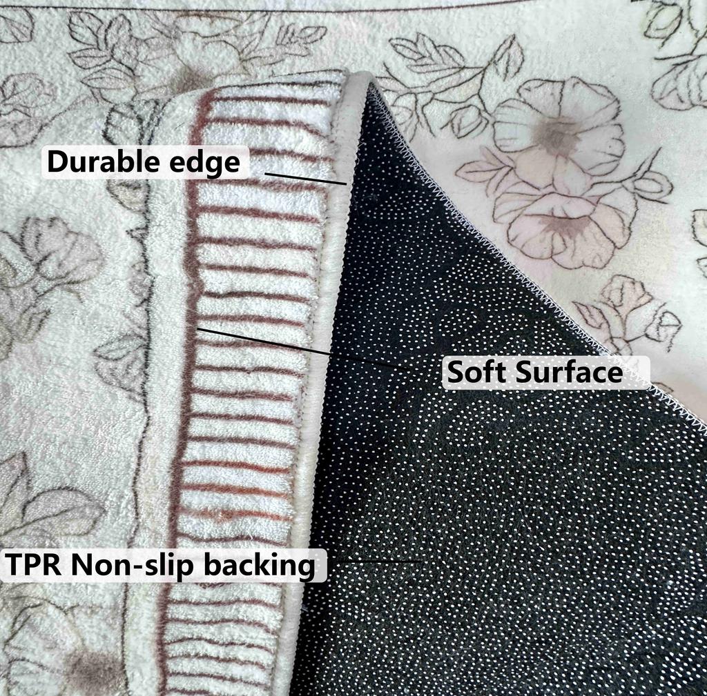 Ins Style Cashmere Long Strip Rug Comfort Cooling Bedroom Bed Blanket Bay Window Blanket Cloakroom Carpet Home Decor