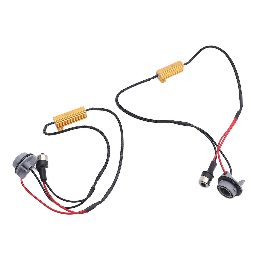 50 Вт 6 Ом LED Декодер-резистор Антимерцание Автомобильные лампы Резистор Адаптер жгута для указателя поворота Дневной ходовой свет