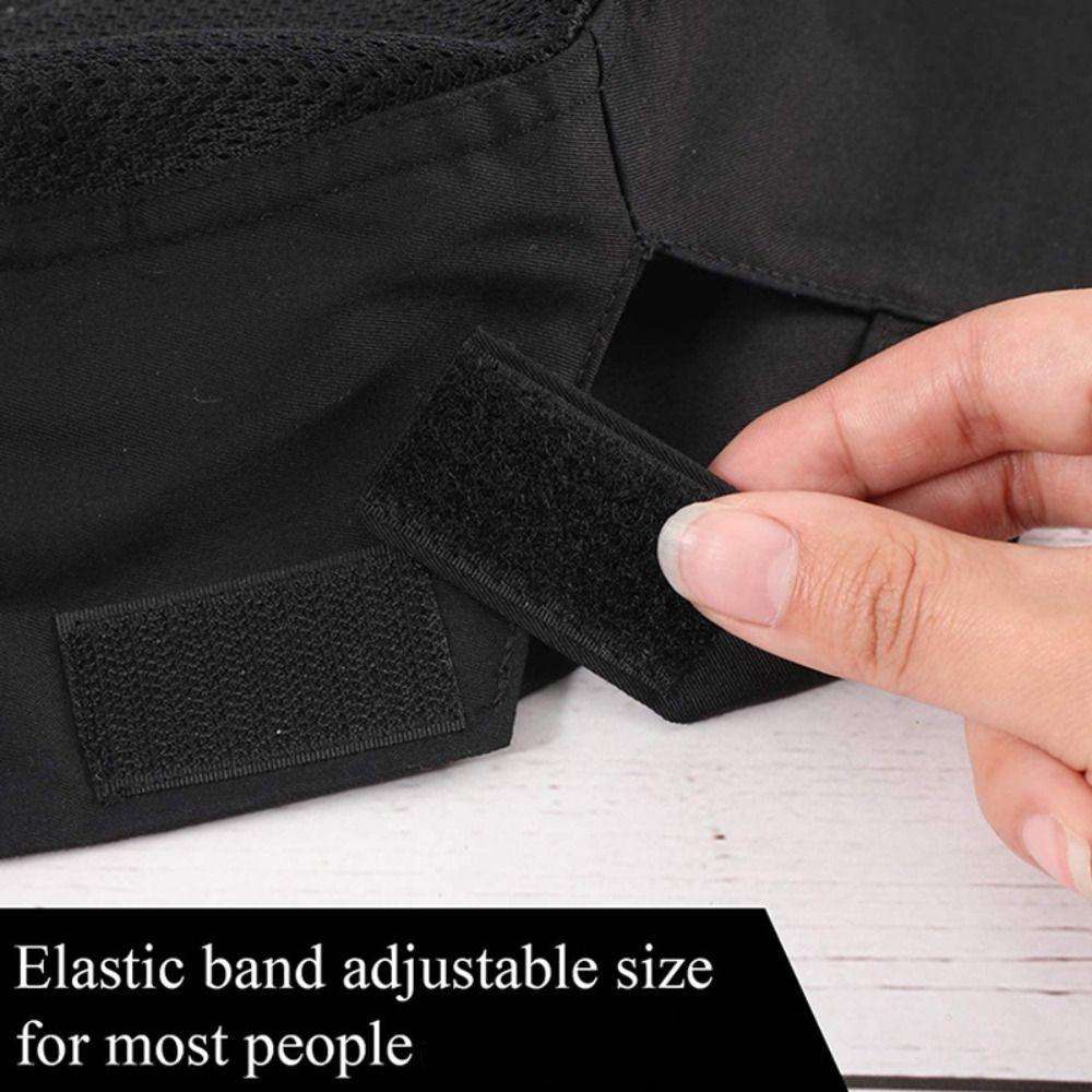 Кепка шеф-повара в японском стиле с плоским верхом, регулируемый ремешок, шляпа шеф-повара, японская и корейская кухня