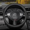 Кожаный чехол на руль автомобиля для Nissan Qashqai J11 J10 J12 Tiida Juke F15 Navara D40 X-trail T30 T31 T32 T33 Pathfinder R51