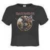 Amplified Womens/Ladies Trooper Iron Maiden Crop Top