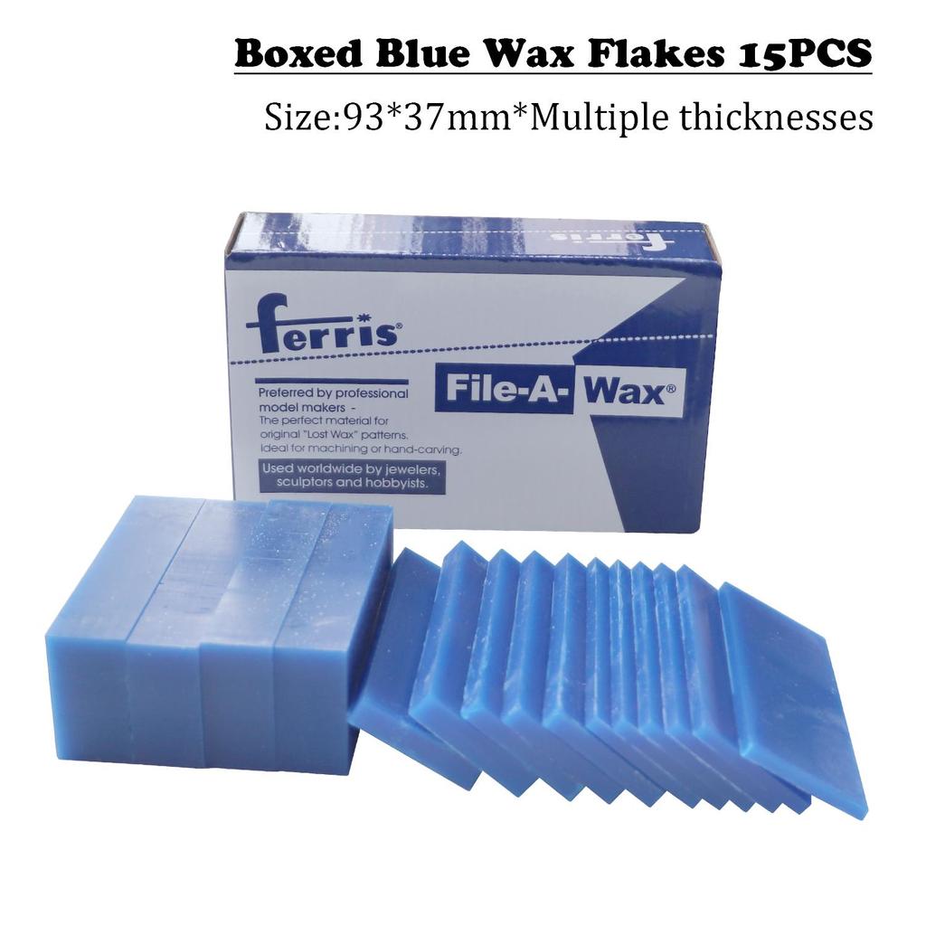 Ferris Carving Wax Block Blue/Green Jewelry Wax Engraving Working Wax Model Design