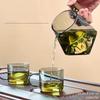 Чашка для чая 350 мл Pyrex Чайный набор Аксессуары Китайская чашка кунг-фу с ручкой Fair Cup Ручной работы чайник Фильтр Чайный набор