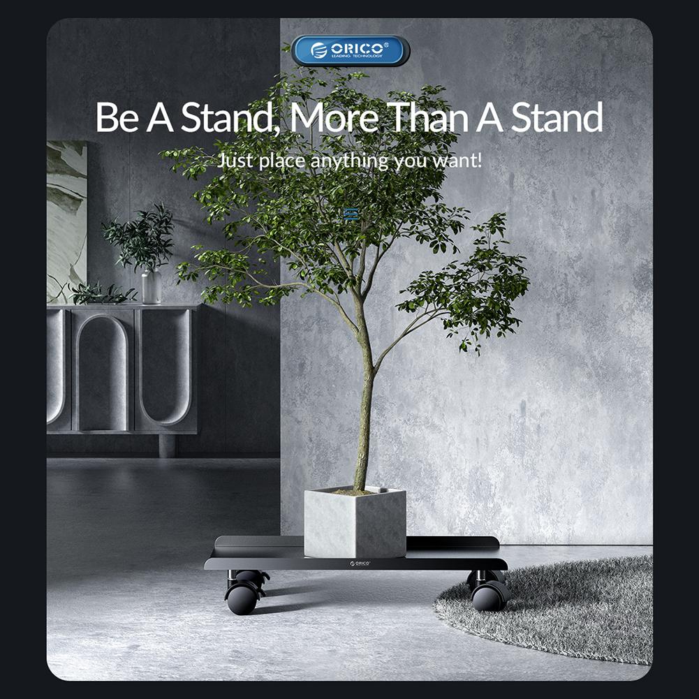 Стальные тележки-подставки для компьютерных башен с фиксирующимися поворотными колесиками, ящик для хранения ПК, подставка для ПК для большинства компьютерных башен, игровых ПК, корпусов ATX