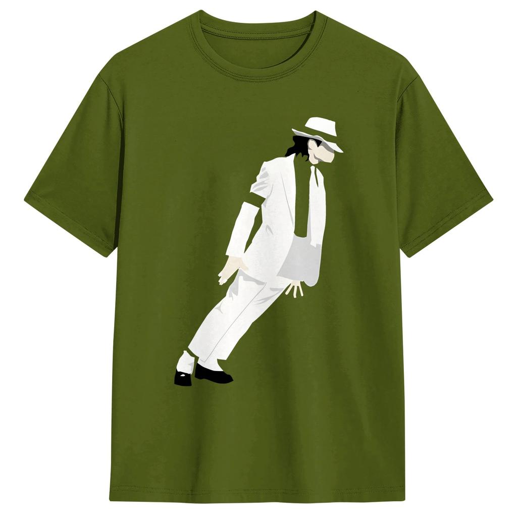 MMichael JJackson Smooth Criminal Футболка Унисекс Y2K Футболки Летняя Дышащая Новинка Футболка Прямая поставка Оверсайз Одежда