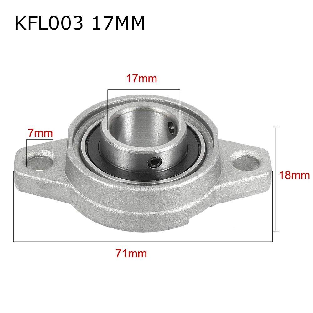 Rhombic 8mm 10mm 12mm 15mm KFL08 KFL10 KFL12 KFL15 Pillow Block Bearing Thrust Bearing ZINC Alloy