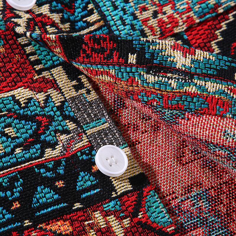 4XL-11XL Мужская куртка больших размеров Весна и осень Мужская однобортная куртка с лацканами и длинными рукавами в этническом стиле