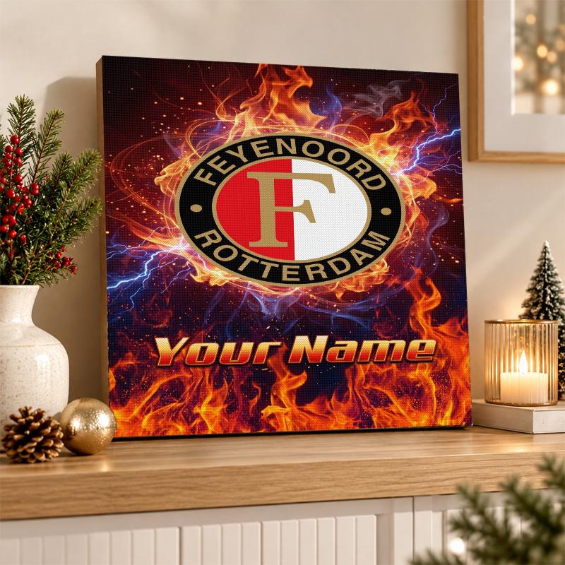 Feyenoord Custom Name Text 5D Diamond Painting Kit DIY Full Drill Diamond Art Decoration