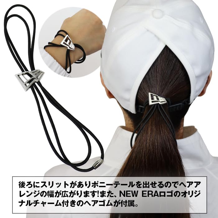 Кепка Golf 9FORTY GFW 940 OPEN BACK CHARM Hat L White [New Era] Женская [Товар]