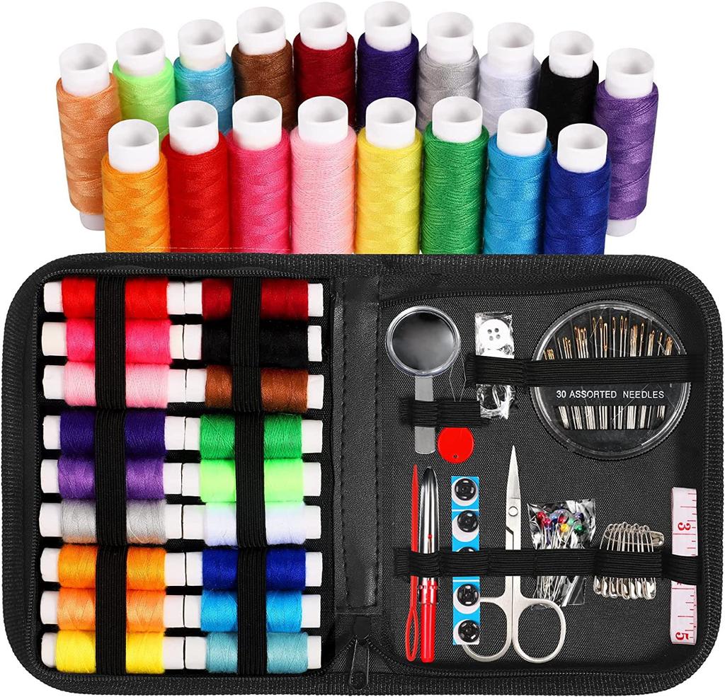 Multi-function Sewing Kits Bag DIY Sewing Tools Box Set for Hand Quilting Stitching Embroidery Thread Sewing Accessories