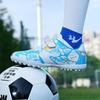 Детские Футбольные Бутсы Резиновые Нескользящие TF Короткие Шипы Магическая Застежка Молодежные Детские Футбольные Бутсы