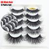 Fluffy Multilayers Wispy Flared Eye Lash Extension 6D Faux Mink Hair Crisscross False Eyelashes