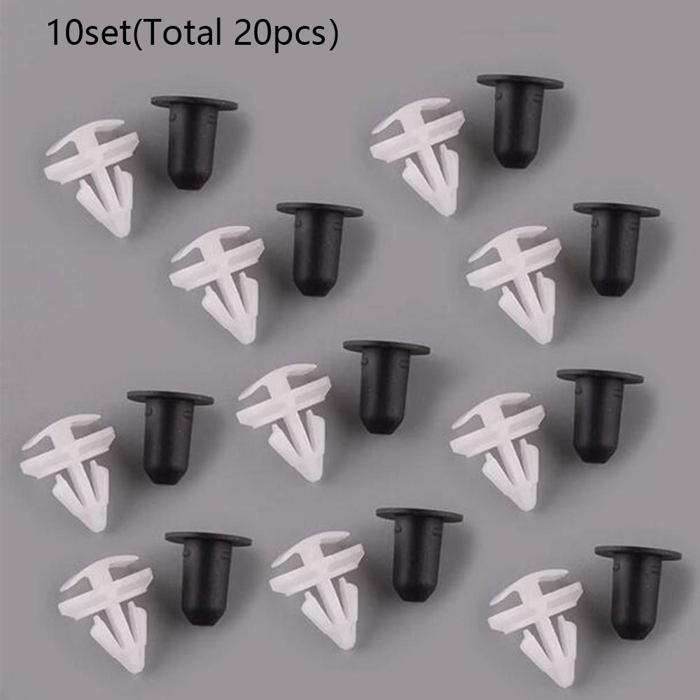 10 Компл. 3C0853585 3C0853586 Клипсы-фиксаторы молдинга отделки дверной панели для Vw
