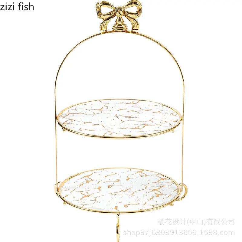 Многослойная подставка для торта из мраморного стекла, десертная тарелка, блюдо для димсамов, форма для торта, поднос для закусок, тарелки для суши, фруктовая тарелка, подставка для демонстрации