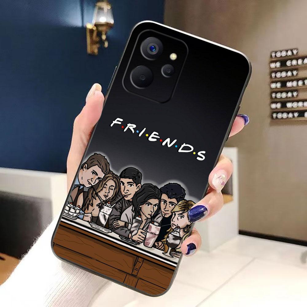 Чехол для телефона 'Друзья' (Coffee Friends) для Realme C75 C71 C65 C63 C55 C53 C35 C33 C30 C21 C11 7 6 5 GT NEO 2 NARZO 50 X50 50I