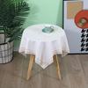 Хлопковая скатерть, современная простая скатерть для обеденного стола, стильная бытовая скатерть для чайного стола, скатерть для стола, высококачественная скатерть