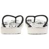 Vans Makena Fashion Unisex Black White Slippers 'Black White' Men's VN0A3MTLW85
