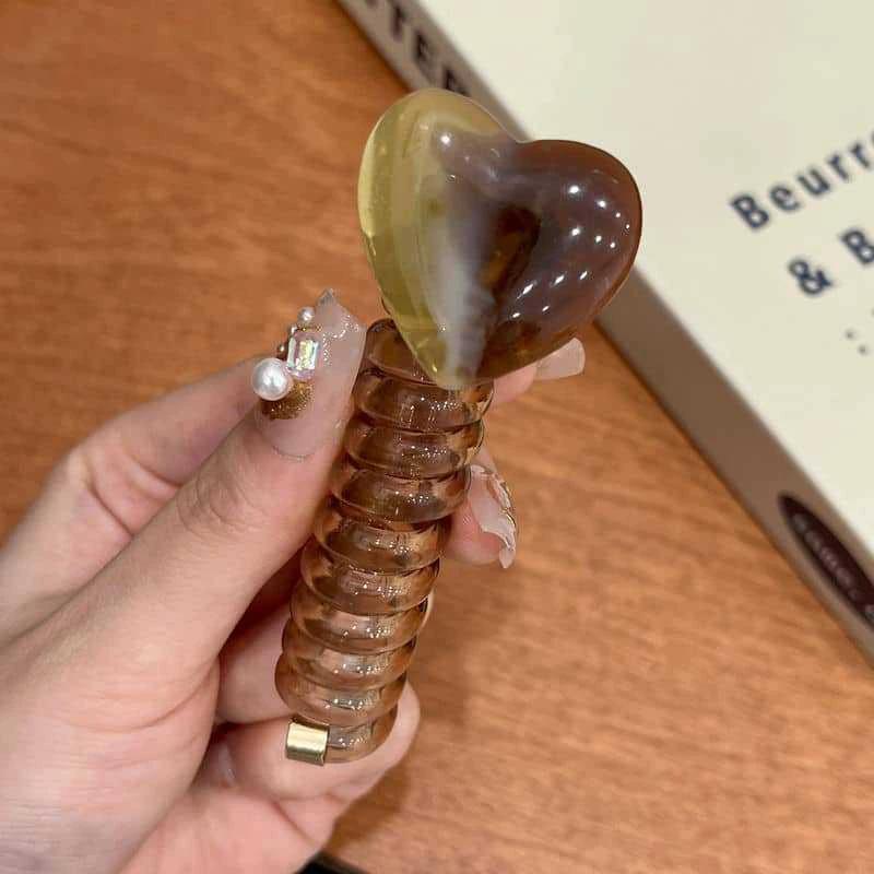 Эластичные резинки для волос для женщин и девочек, однотонные резинки для волос, спиральная катушка, резинка, хвостики, веревка для головы, аксессуары для волос