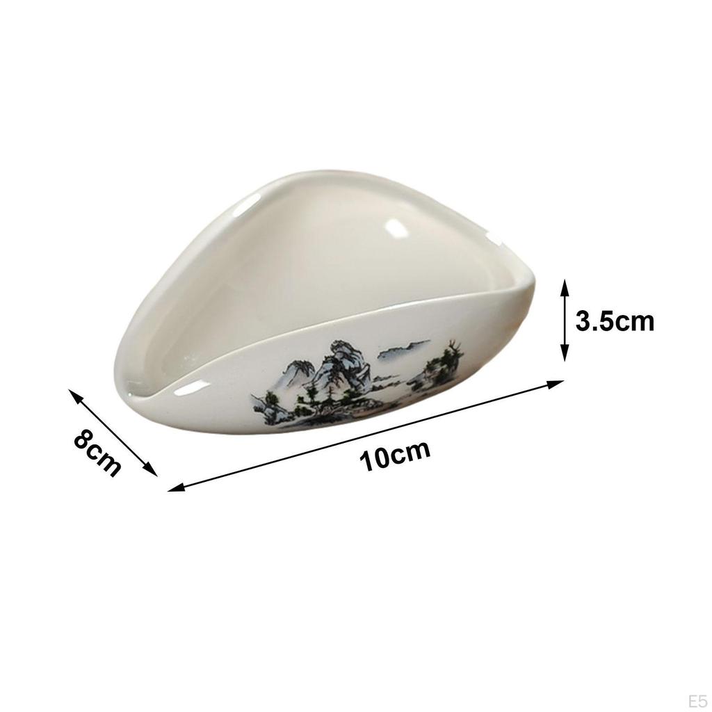 Керамический сосуд для дозирования, китайская чайная ложка, один поднос для кофе, взвешивание зерен для офиса