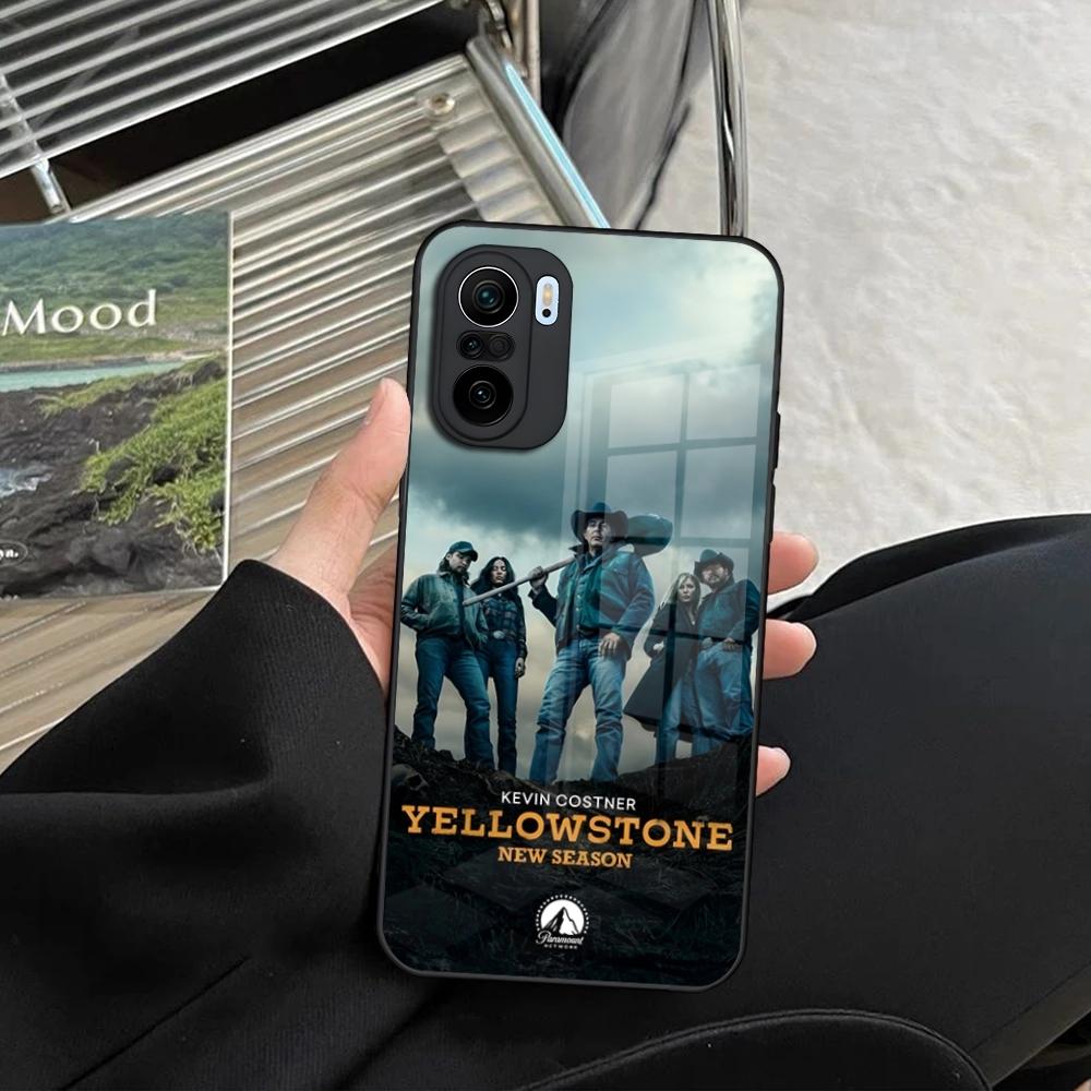 Yellowstone TV Series Phone Case for Xiaomi Redmi Note 14 13 12 11 Ultra Pro Lite 5G toughened glass Cover