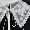 Four Seasons Shawl Milk Silk Chiffon Water Soluble Embroidery False Collar Lace Collar