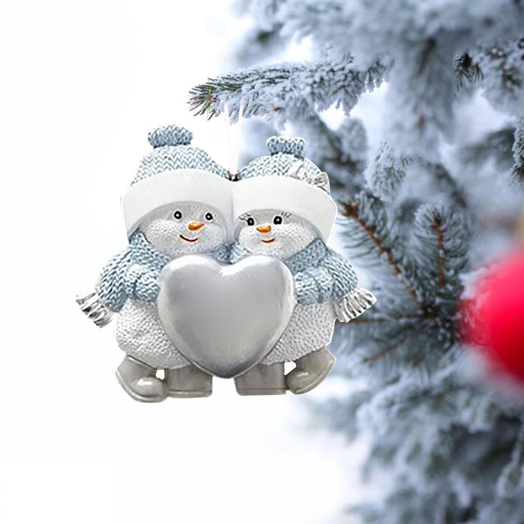 Персонализированные творческие сохранившиеся семейные орнаменты на рождественскую тематику, украшения для праздничных вечеринок