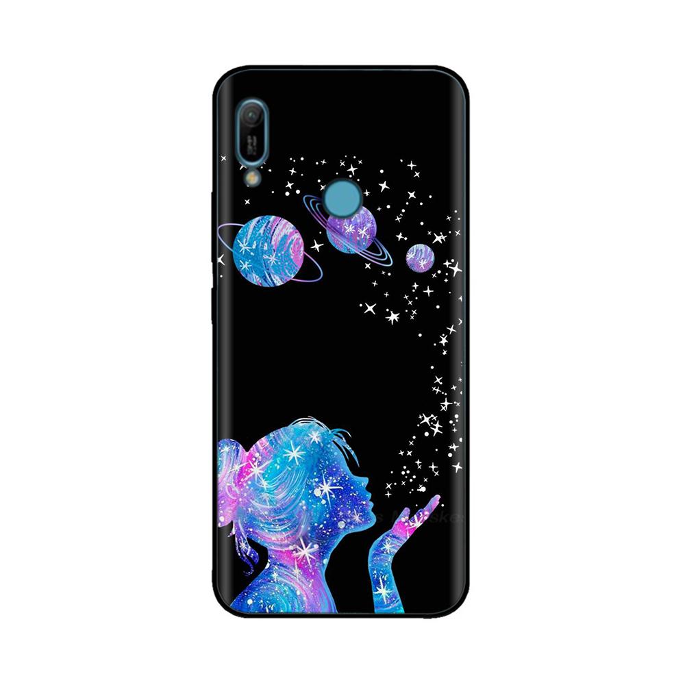 Чехол для Huawei Y6 2019 Чехол для Huawei Y6s Y6 Prime 2019 Чехол из ТПУ для HuaweiY6 2019 MRD-LX1F Y 6 Y6Prime Задняя крышка Силиконовые чехлы