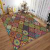 Colorful Geometric Pattern Rug for Vibrant Spaces Suitable for use as an anti-slip game mat for living room and bedroom sofas