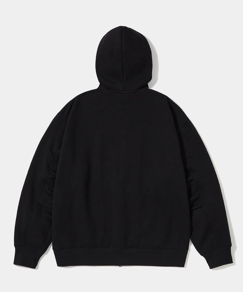Толстовка с молнией и капюшоном Columbia University Ny Street Tail Fleece_Черная