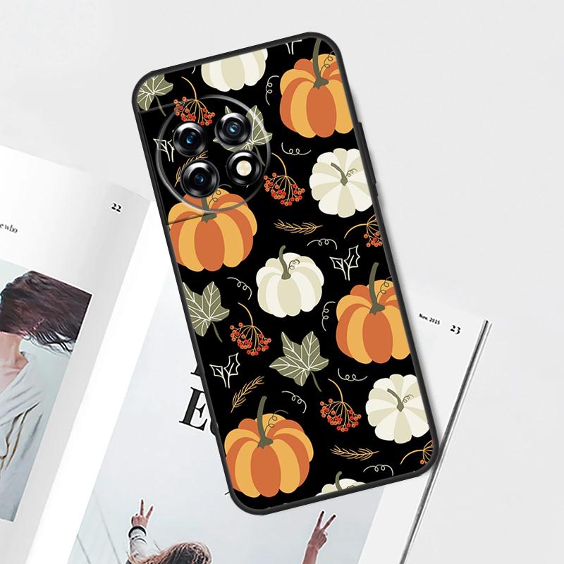 Осенние тыквы Чехол Для OnePlus Nord CE 5 3 4 Lite N20 N30 OnePlus 15 13 12 11 9 10 Pro 13T 13R 10T Обложка