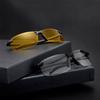 Yellow Night Vision Driving Sun Glasses with UV400 Protection Trendy Anti-glare Polarized Sunglasses Suitable Fishing Cycling