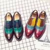 Luxury Men's Leather Shoes Fashion Lace-up Oxford Shoes Designer Casual Business Shoes Wedding Shoes Outdoor Work Formal Shoes