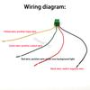 1PC Fit For Mitsubishi Outlander 06-12 Pajero Lancer Car LED DRL Fog Light Power ON off Fan Switch Button with wire